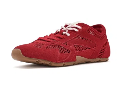 Steve Madden Aziel Women's Shoes Red Mesh: 8.5 M