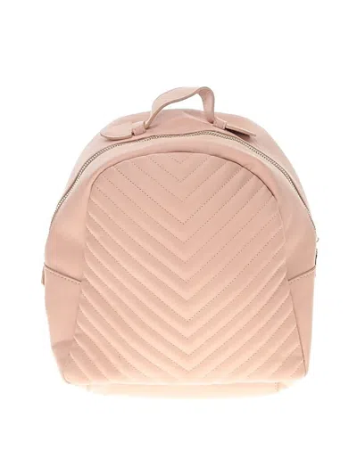 Pre-owned Steve Madden Backpack In Pink