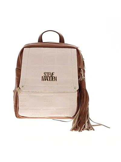 Pre-owned Steve Madden Backpack In White