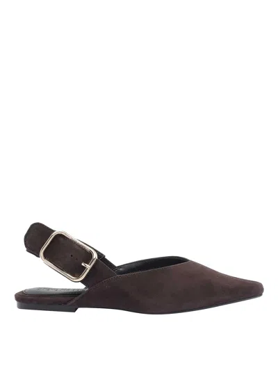 Steve Madden Sienna Flat Ballets In Brown