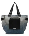 Steve Madden Balisia Tote Bag In Denim