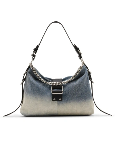 Steve Madden Balyssa Large Hobo Bag In Denim