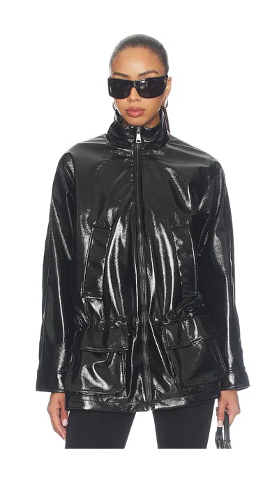 Steve Madden Banks Jacket In Black