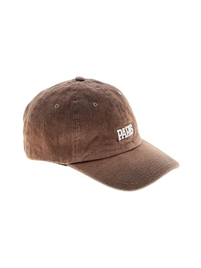Pre-owned Steve Madden Baseball Cap In Brown