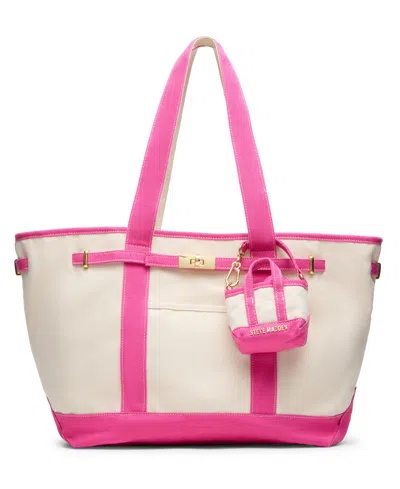 Steve Madden Bboat Medium Tote Bag In Pink