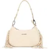 Steve Madden Bcecile Fringe Shoulder Bag In Blonde