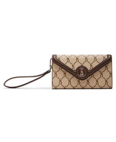 Steve Madden Bclarra Envelope Mini Wristlet In Natual Multi