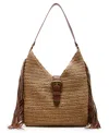 Steve Madden Bcoltie Straw Large Hobo Bag