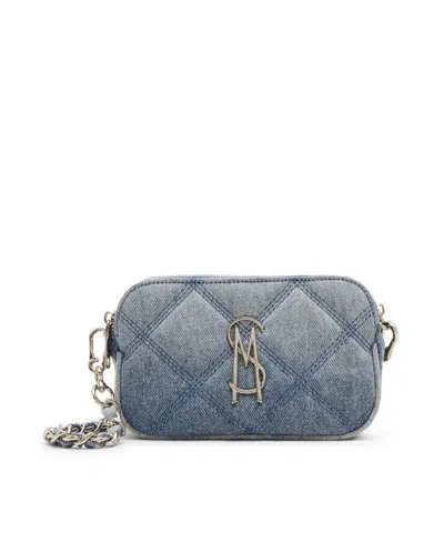 Steve Madden Bdaisy Quilted Crossbody Bag In Blue