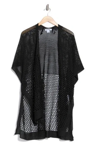 Steve Madden Beachside Waves Open Knit Ruana
