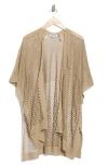 Steve Madden Beachside Waves Open Knit Ruana