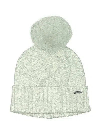 Pre-owned Steve Madden Beanie Hat In Gray