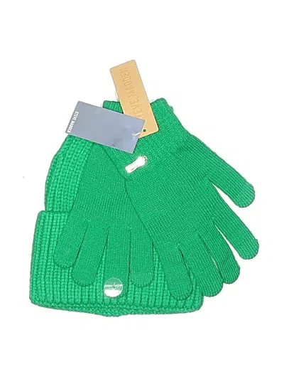Steve Madden Beanie Hat In Green