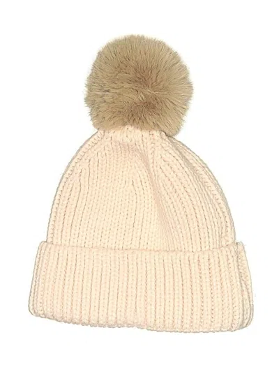 Pre-owned Steve Madden Beanie Hat In Pink