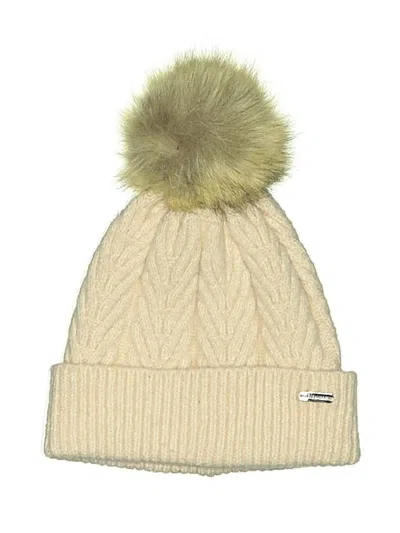 Pre-owned Steve Madden Beanie Hat In Pink