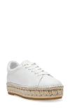 Steve Madden Becky Platform Sneaker In White/ White