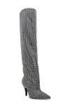 Steve Madden Bellamie Pointed Toe Over The Knee Boot In Black