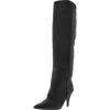 Steve Madden Bellamie Womens Leather Pull On Over-the-knee Boots In Black