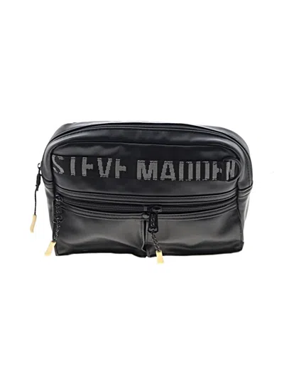 Pre-owned Steve Madden Belt Bag In Black