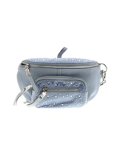 Pre-owned Steve Madden Belt Bag In Blue