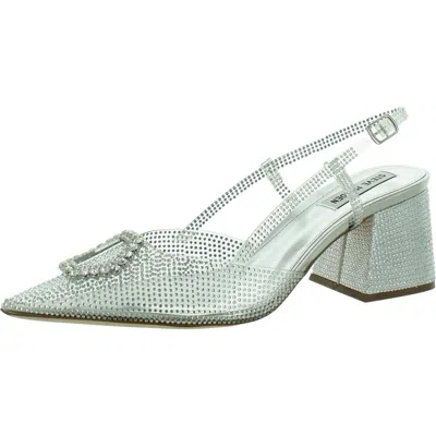 Steve Madden Bergen Womens Slingback Heels In Multi