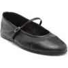 Steve Madden Besette Mary Jane Flat In Black