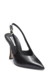 Steve Madden Beverlie Pointed Toe Slingback Pump In Black