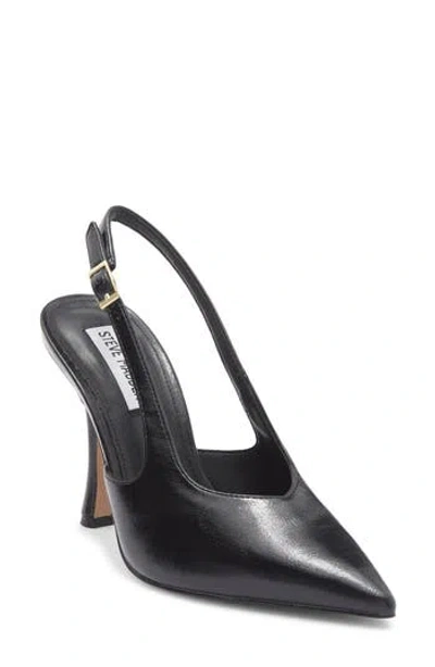 Steve Madden Beverlie Pointed Toe Slingback Pump In Black