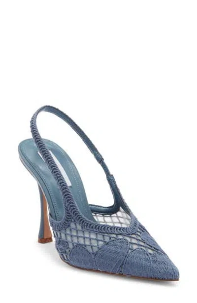 Steve Madden Beverlie Pointed Toe Slingback Pump In Black