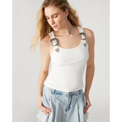 Steve Madden Beverly Top White | ModeSens