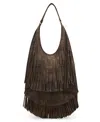 Steve Madden Bfringe Medium Shoulder Bag In Brown