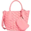 Steve Madden Bgene Woven Satchel Bag