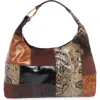 Steve Madden Bgreta Shoulder Bag In Multi Patchwork