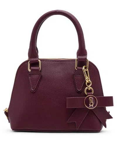 Steve Madden Bhope-d Mini Satchel Bag In Burgundy