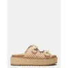 Steve Madden Bigschmona Platform Slide Sandal In Multi