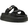 Steve Madden Bigschmona Platform Sandal In Black