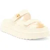 Steve Madden Bigschmona Platform Sandal In Bone
