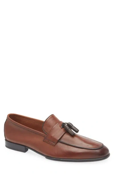 Steve Madden Biscayne Tassel Loafer In Brown