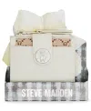 Steve Madden Bjadyn-f Zipper Flower Box Wallet In Chalk
