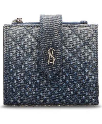Steve Madden Bjem Bifold Wallet In Denim