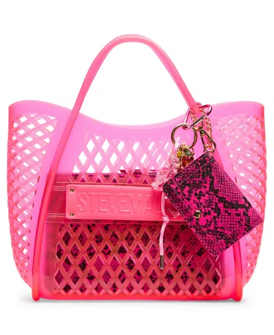 Steve Madden Bjuicyy Medium Tote Bag In Pink
