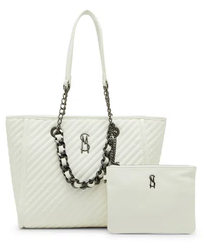 Steve Madden Bkattt-h Large Tote Bag With Pouch