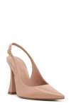 Steve Madden Blare Slingback Pointed Toe Pump In Pink