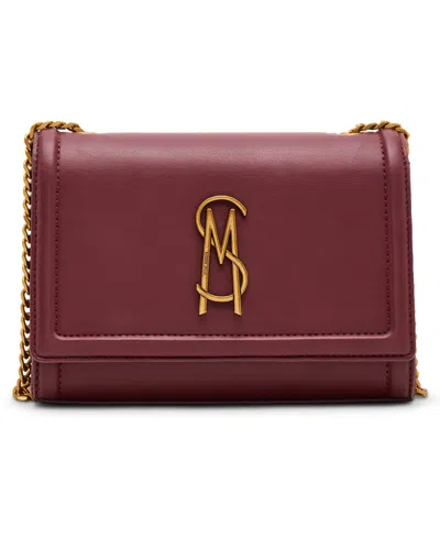 Steve Madden Blarisa-l Mini Convertible Shoulder Bag In Burgundy