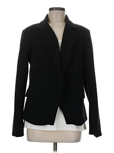 Pre-owned Steve Madden Blazer Jacket In Black