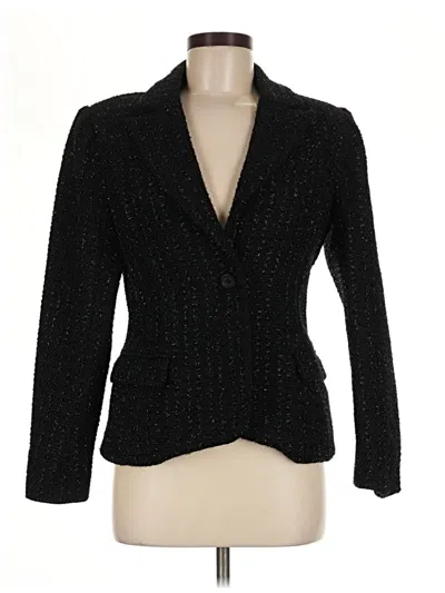 Pre-owned Steve Madden Blazer Jacket In Black