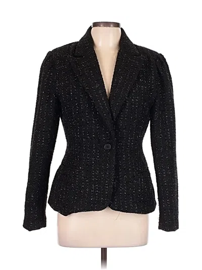 Pre-owned Steve Madden Blazer Jacket In Black