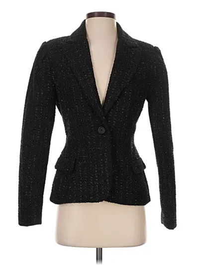 Pre-owned Steve Madden Blazer Jacket In Black