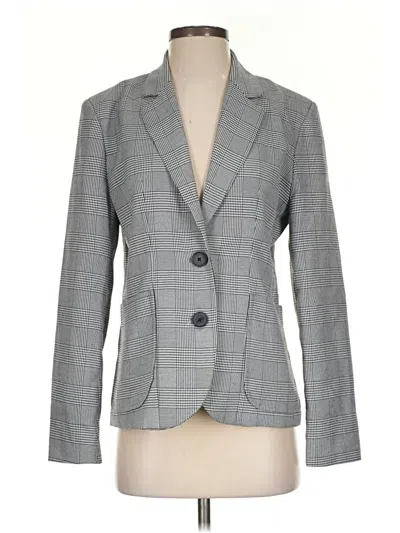 Pre-owned Steve Madden Blazer Jacket In Gray