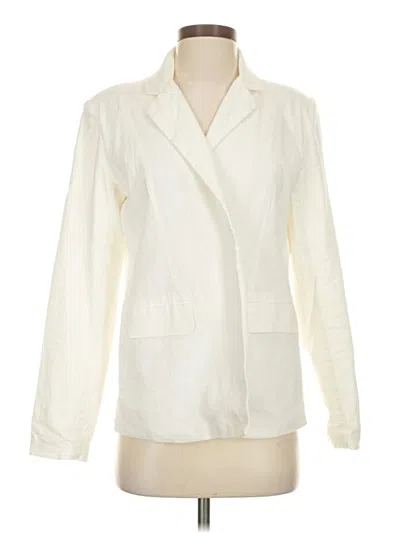Pre-owned Steve Madden Blazer Jacket In Ivory